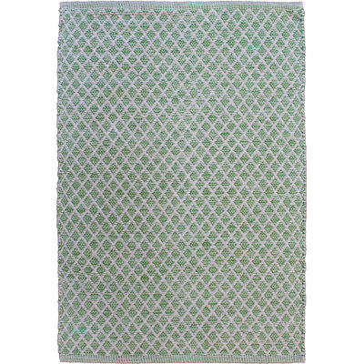 Tapis vert en coton Winfrey