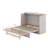Queen Size Murphy Bed With Large Drawers-1231419419-1231419420