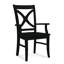Hues Solid Wood Arm Chair-1206243305