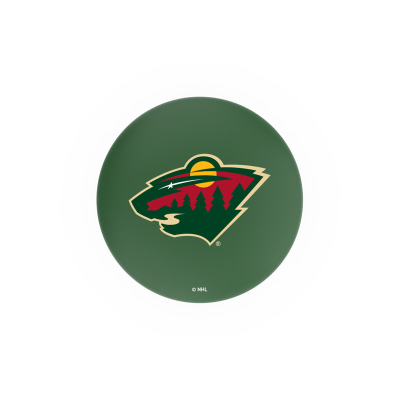 Tabouret tournant 30" avec coussin nhl, Minnesota Wild, Tabouret de comptoir (siège d'une hauteur de 25 p
