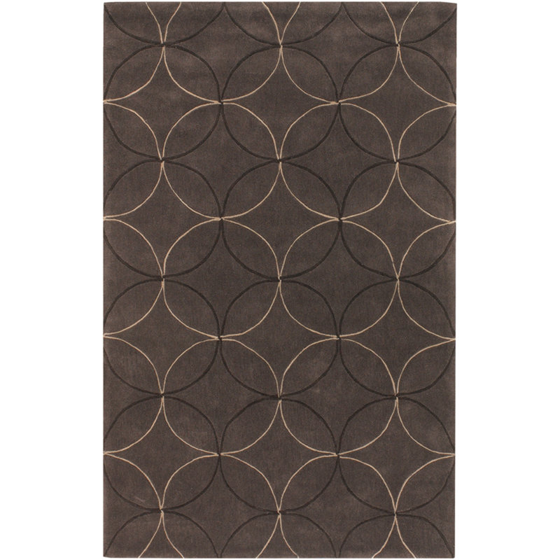 Lansdown Geometric Indoor Rug, Round 8'