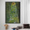 Large Gustav Klimt, le tournesol, impression sur toile - célèbre œuvre d'art en 3D