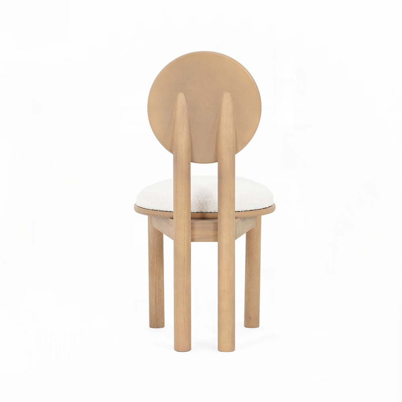 Chaise de salle à manger Boucle, Naturel