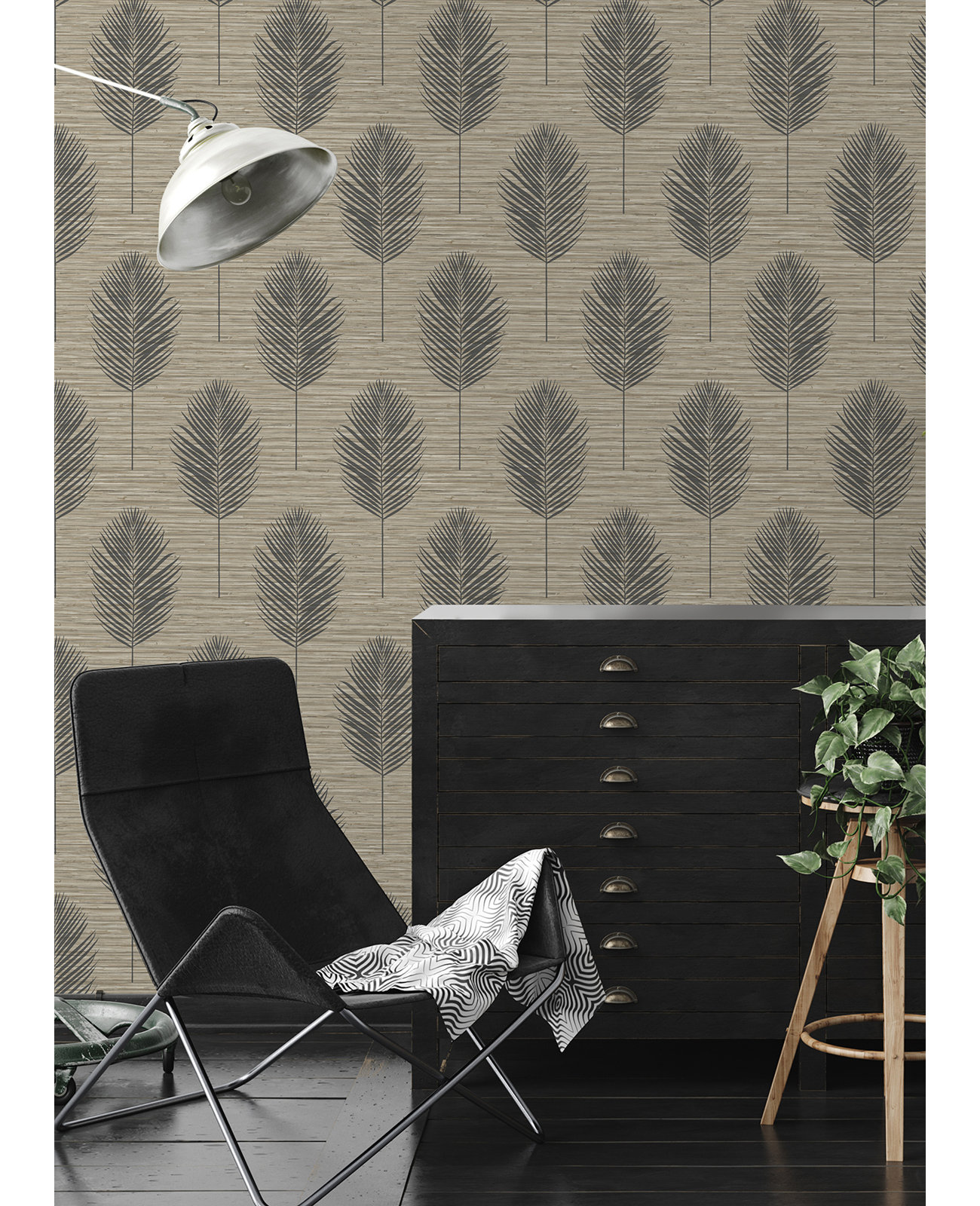 Mclaurin Wallpaper Roll, Light Brown