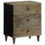 50cm W Solid Wood Bedside Table