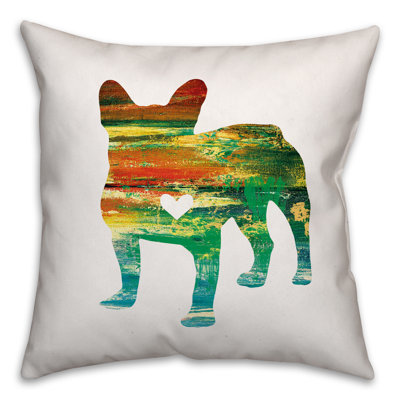 Coussin Silhouette Frenchie