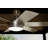 Kichler 60-inch Mint Brushed Nickel Ceiling Fan with Glass Shade-1990764677