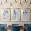 " Indigo Botanical I " 3 - Pieces Painting Print-69983053-69983049
