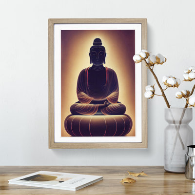 Impressive Buddha - Single Picture Frame Print