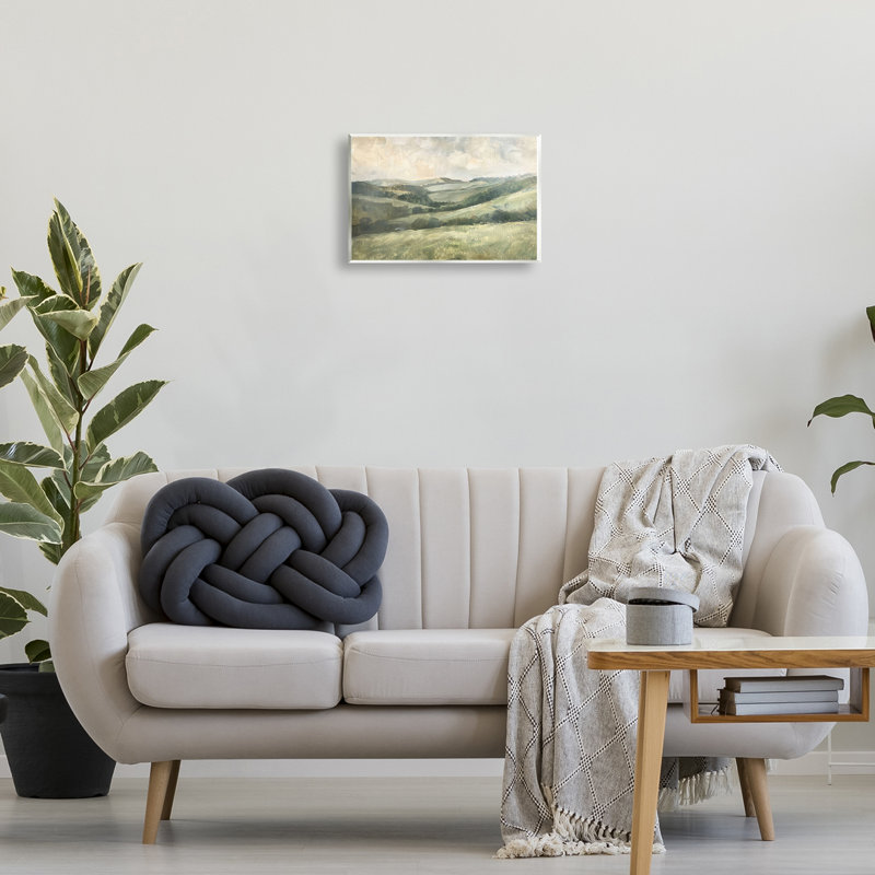  «Green Hilly Landscape» par LSR Design Studio, H 10 po x l 15 po