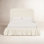 Maggie Ruffle Platform Bed