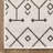 Marshanna Nord Trellis Ivory Indoor/Outdoor Flat-Weave Area Rug-60394683