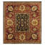 Tabriz Wool Oriental Area Rug in Brown/Red/Beige/Black-25237356