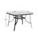 Aaronson 4 - Person Metal Patio Dining Set with Square Table