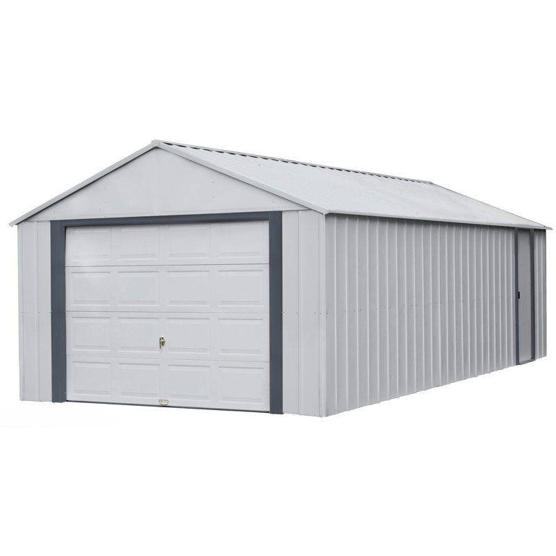 Murryhill 14 ft. W x 22 ft. D Metal Storage Shed