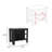 Kitchen Island Dozza, Three Shelves-1647755420