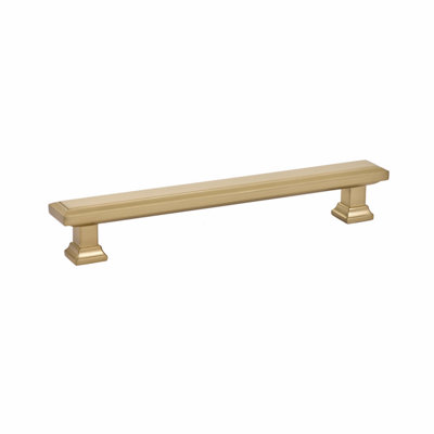 Geometric Rectangular 5" Center Bar Pull
