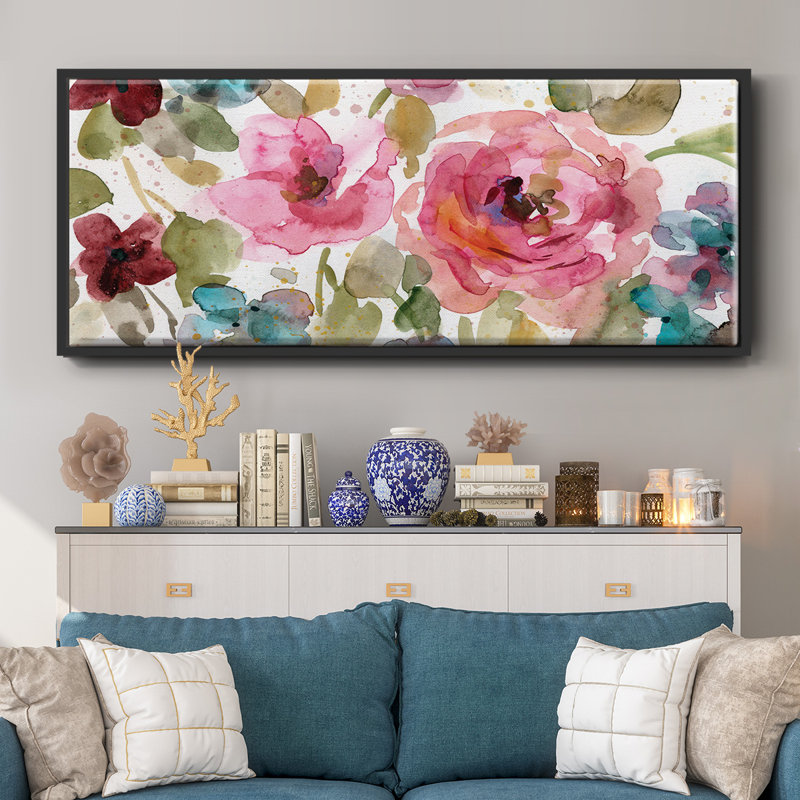 Garden Palette I- Framed Canvas