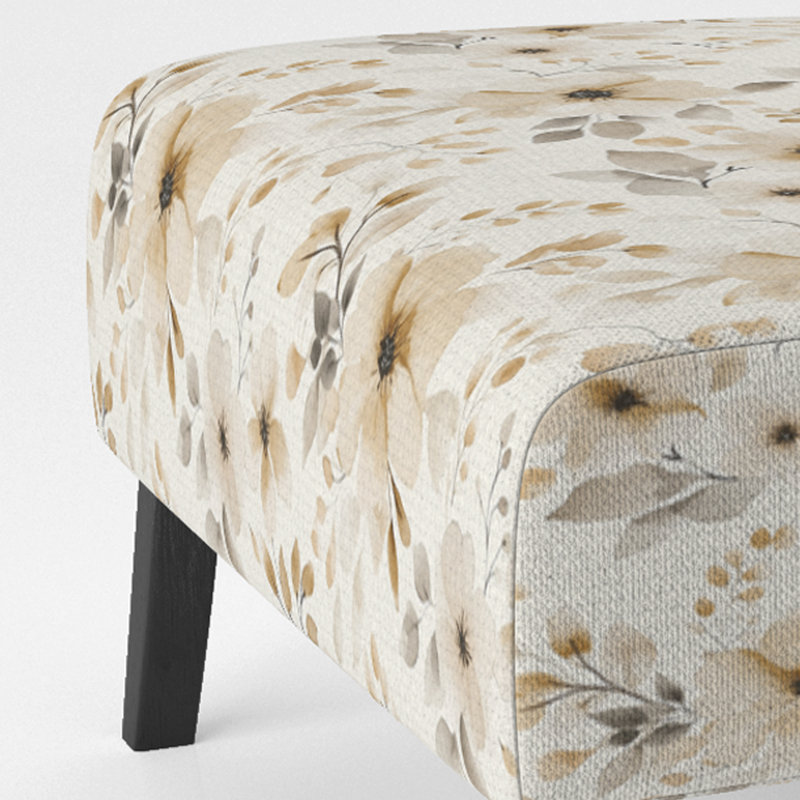 Fauteuil de chambre French Country, Pantoufle sans accoudoirs