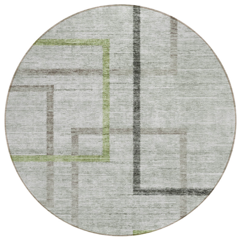Tapis antidérapant Colier, Rond 8 pi