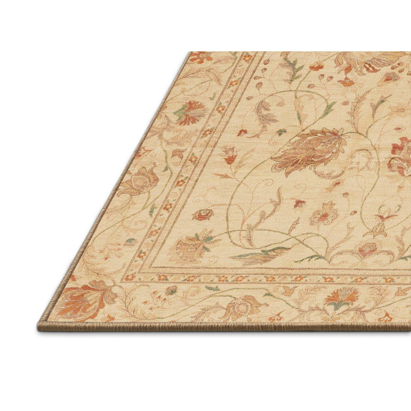 Tapis décoratif multicolore à motif abstrait, Rectangle 6 pi x 9 pi