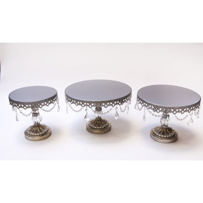 Nunez Stainless Steel Cake Stand