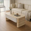 Table basse à plateau relevable, bureau moderne en bois avec rangement caché-485105328-485105335