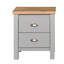 Natalie 46cm W Manufactured Wood Bedside Table