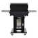 Permasteel 3-Burner Compact Propane Gas Grill with Foldable Side Tables and Grilling Tool Hooks