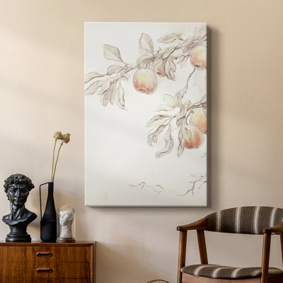 Impression florale rétro XL - galerie Cavas sur mesure