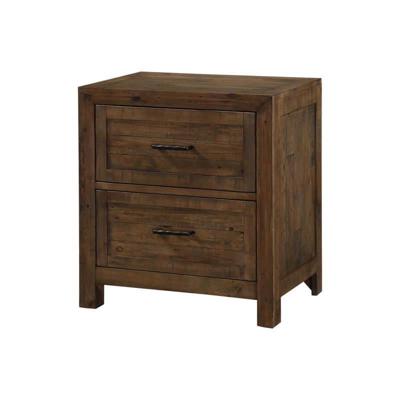 Craigsville Solid Wood Piece Bedroom Set, Queen, 3 Pieces: Bed, Nightstand, Dresser