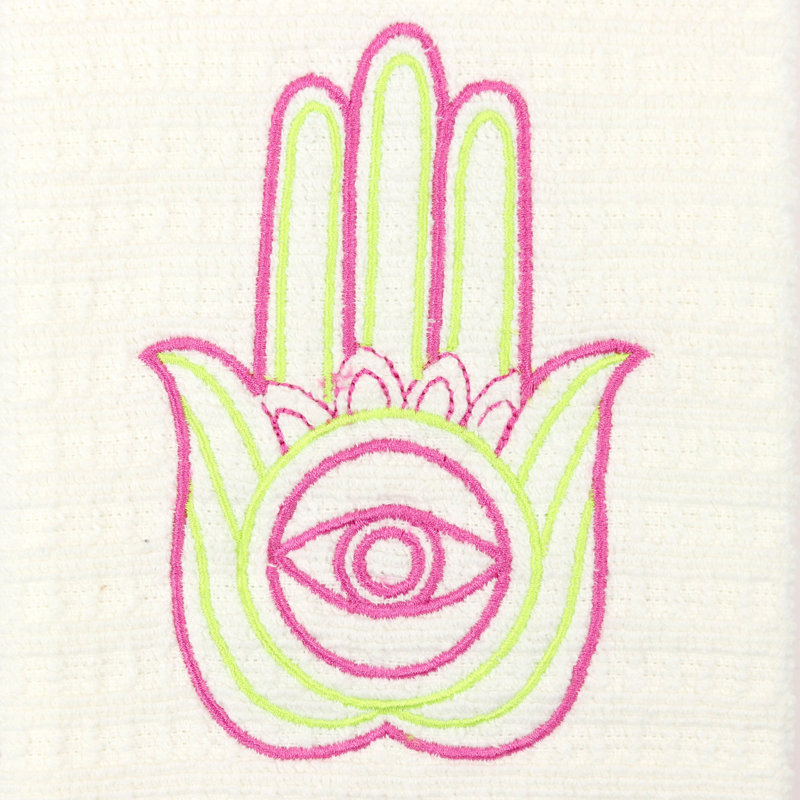 Cotton Embroidered Tea Towel Kitchen Towel