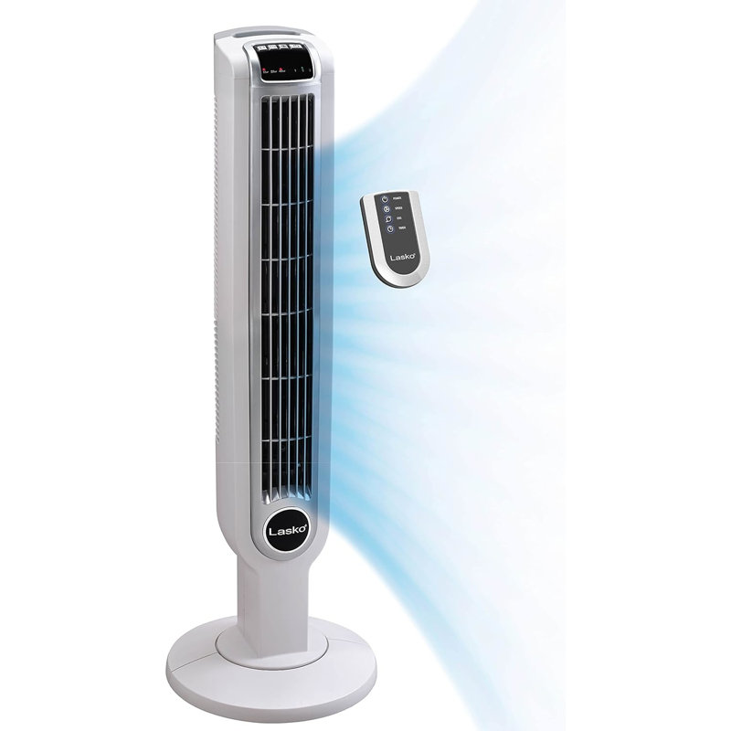 36" Oscillating Tower Fan with Remote Control