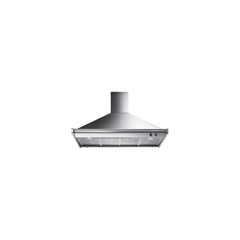 SMEG 48" 770 CFM Convertible Wall Mount Range Hood in Stainless Steel