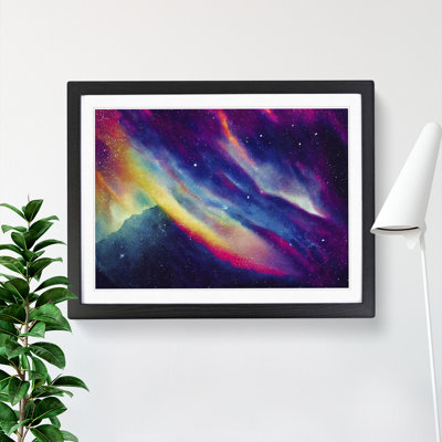 Neon Galaxy Vol.5 - Framed Print