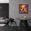 «Eiffel Tower, Paris Abstract» par Rey Klimt, art mural en verre acrylique-2107803049