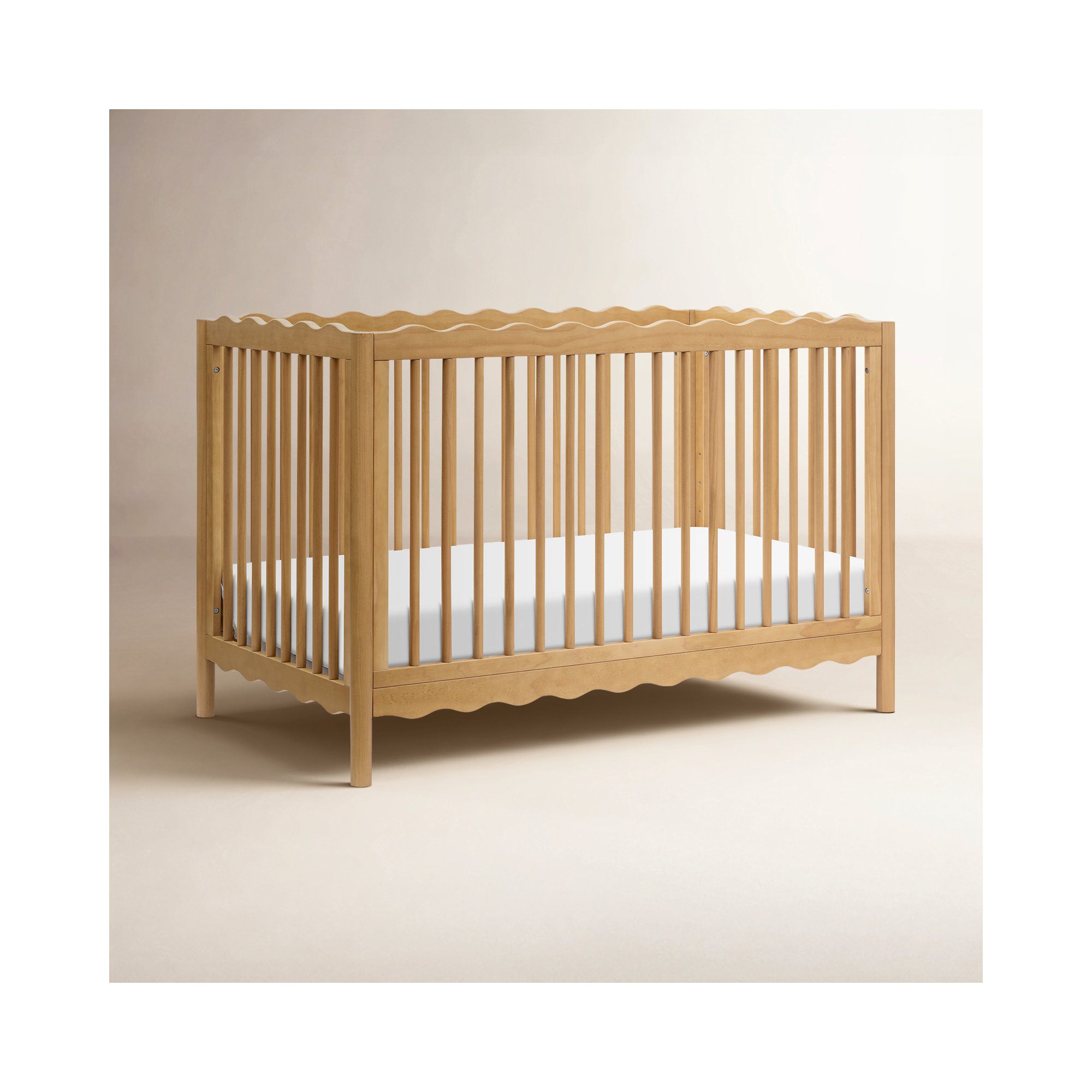 Swell 4-in-1 Convertible Crib, Honey