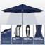 Parasol de plage 8 po Yaneisha
