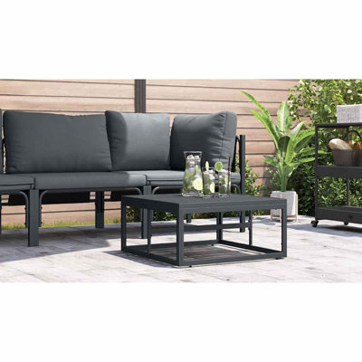 vidaXL Outdoor Furniture Anthracite Steel
