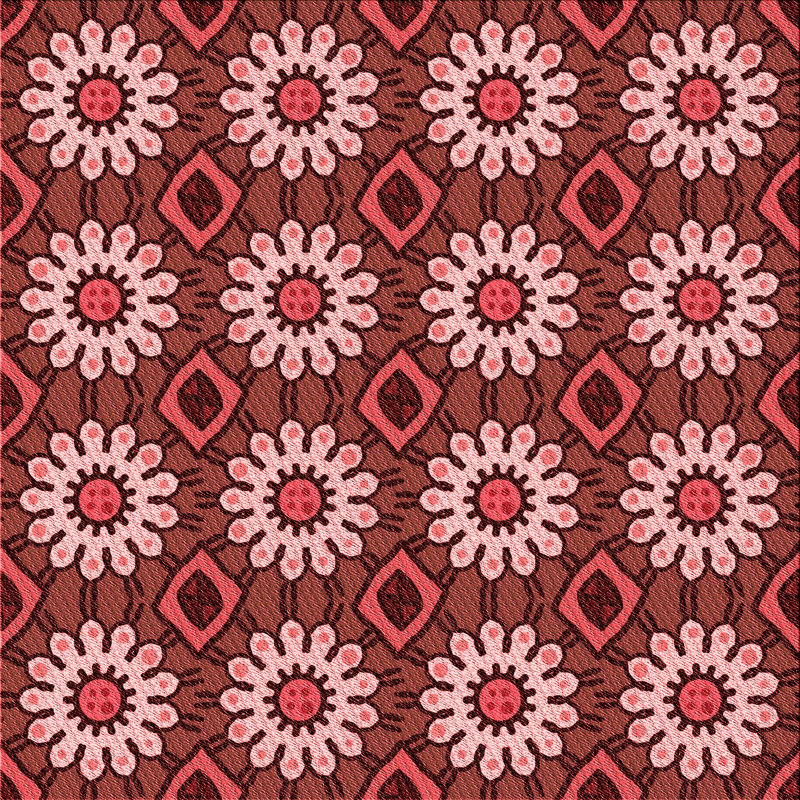 Performance Wool Floral Indoor Rug, Square 6'