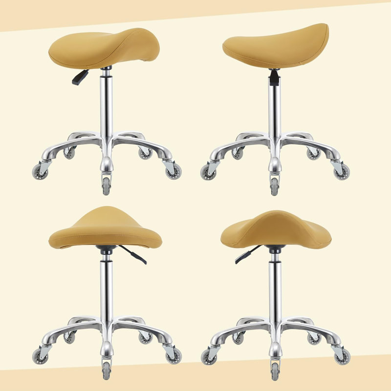 Chaise avec tabouret Saddle