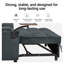 Canapé-lit convertible 3-en-1 65 "Latitude Run®, canapé-lit escamotable avec table d'appoint pivotante à 360 °, port USB, porte-gobelet, accoudoirs de rangement-142874756