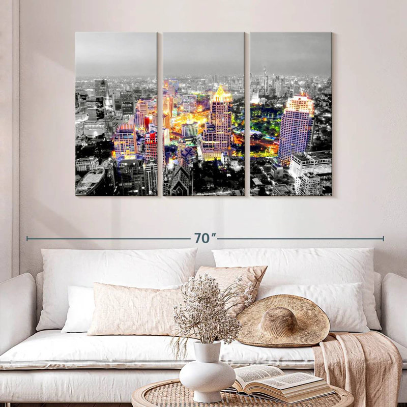 Siréci, Siréci, Siréci, lumières pop, H 32 po x l 50 po