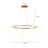 1 - Light Iron Art + Silicone Tube LED Unique/Statement Pendant-346622140