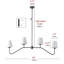 Maris 4 - Light Dimmable Linear Chandelier-775393753