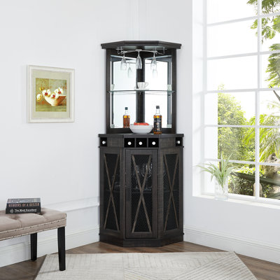 Merryman 31.39 " L Bar Cabinet