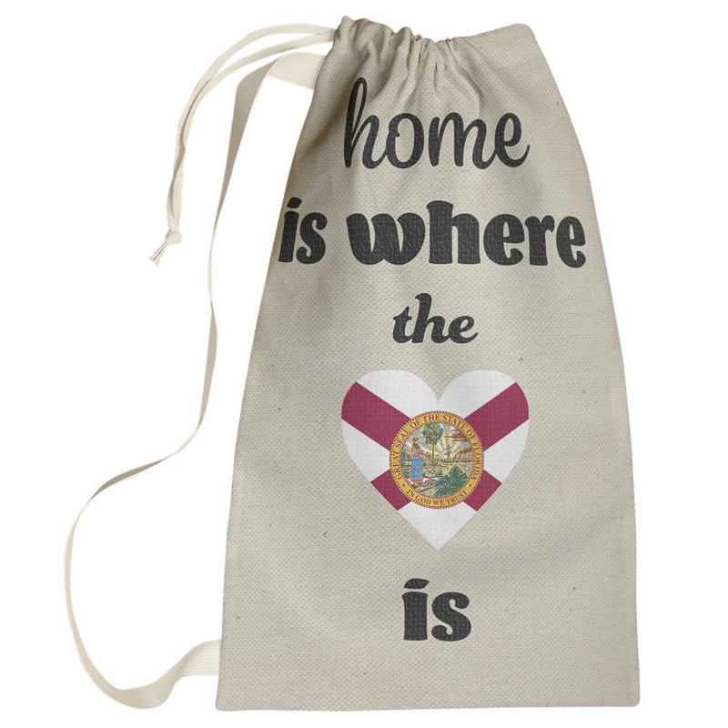 Sac à lessive Heart, Grand (H 76,5 po x l 29,5 po x 1,5 po), Floride