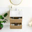 Meuble-lavabo simple mural 24 po avec plateau en pierre reconstituée 24 po
