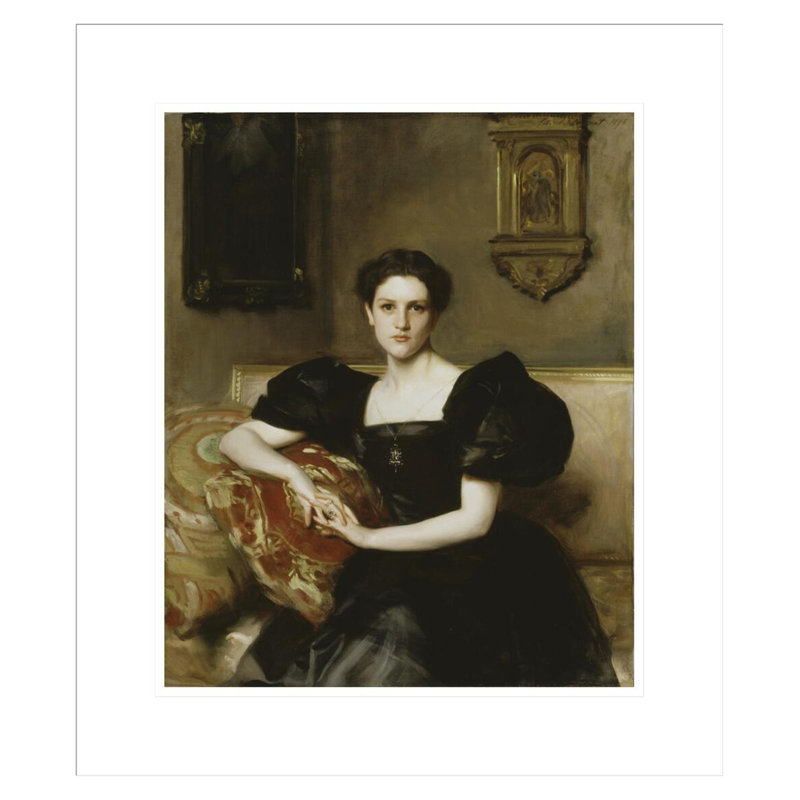 Elizabeth Elizabeth Winthrop Chanler (Mme. John Jay Chapman) par John Singer Sargent, impression giclée encadrée