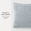 Coussin décoratif Cozy Chunky Knit-714786958
